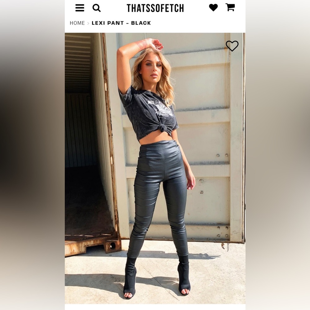 That’s So Fetch Lexi Pant- black size 4 brand new with tags